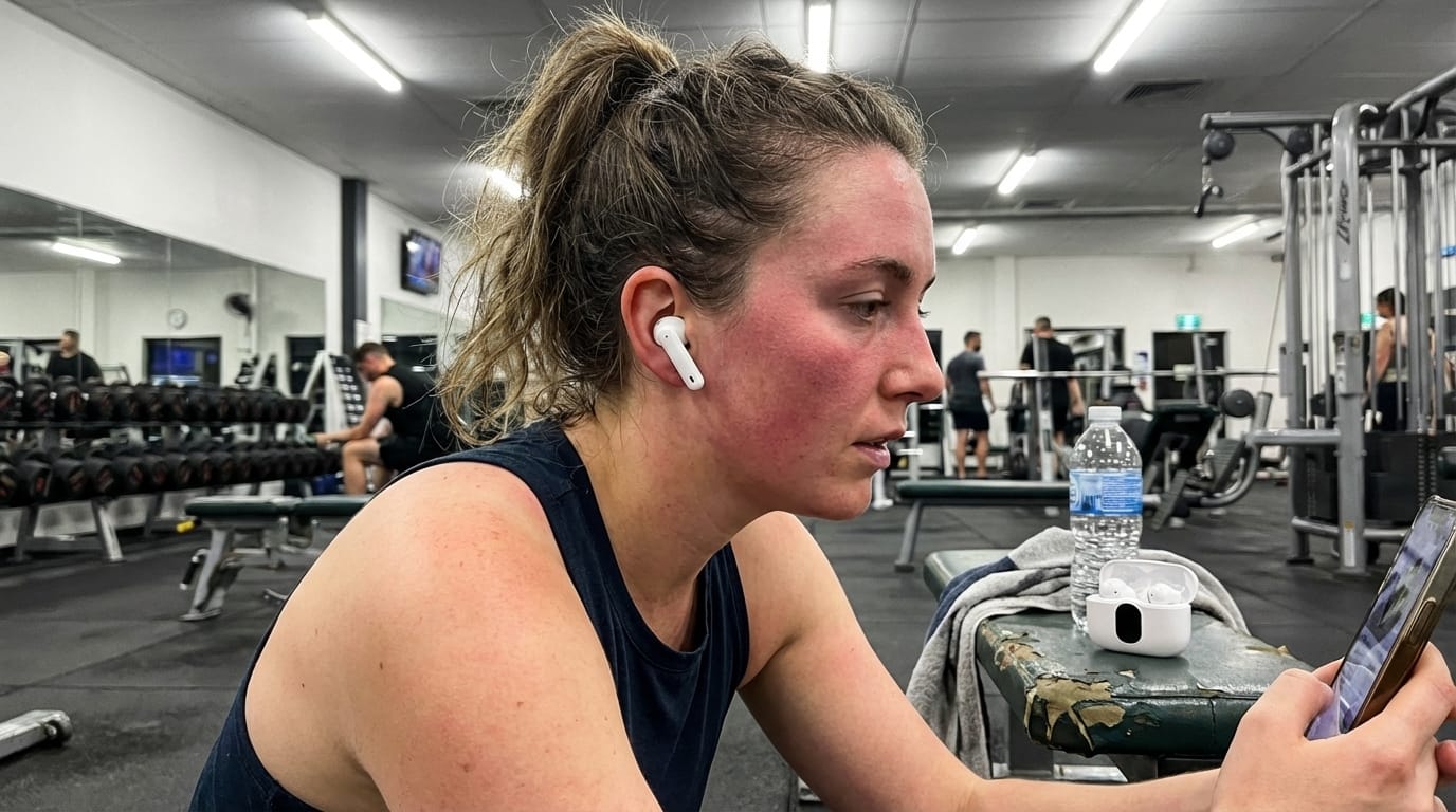 BeatBuds X1 charging case