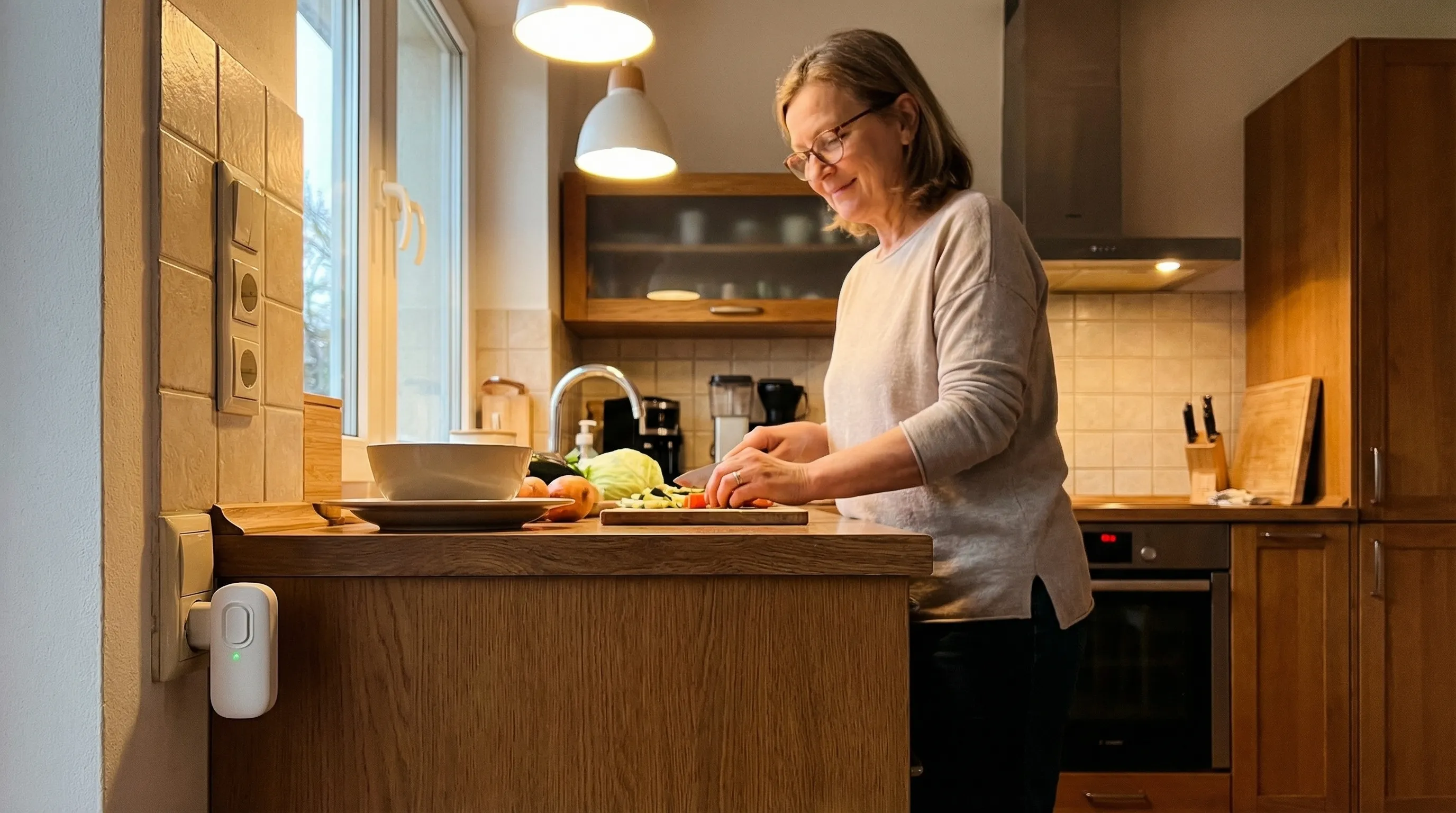 Pest Pulse plugged in kitchen outlet